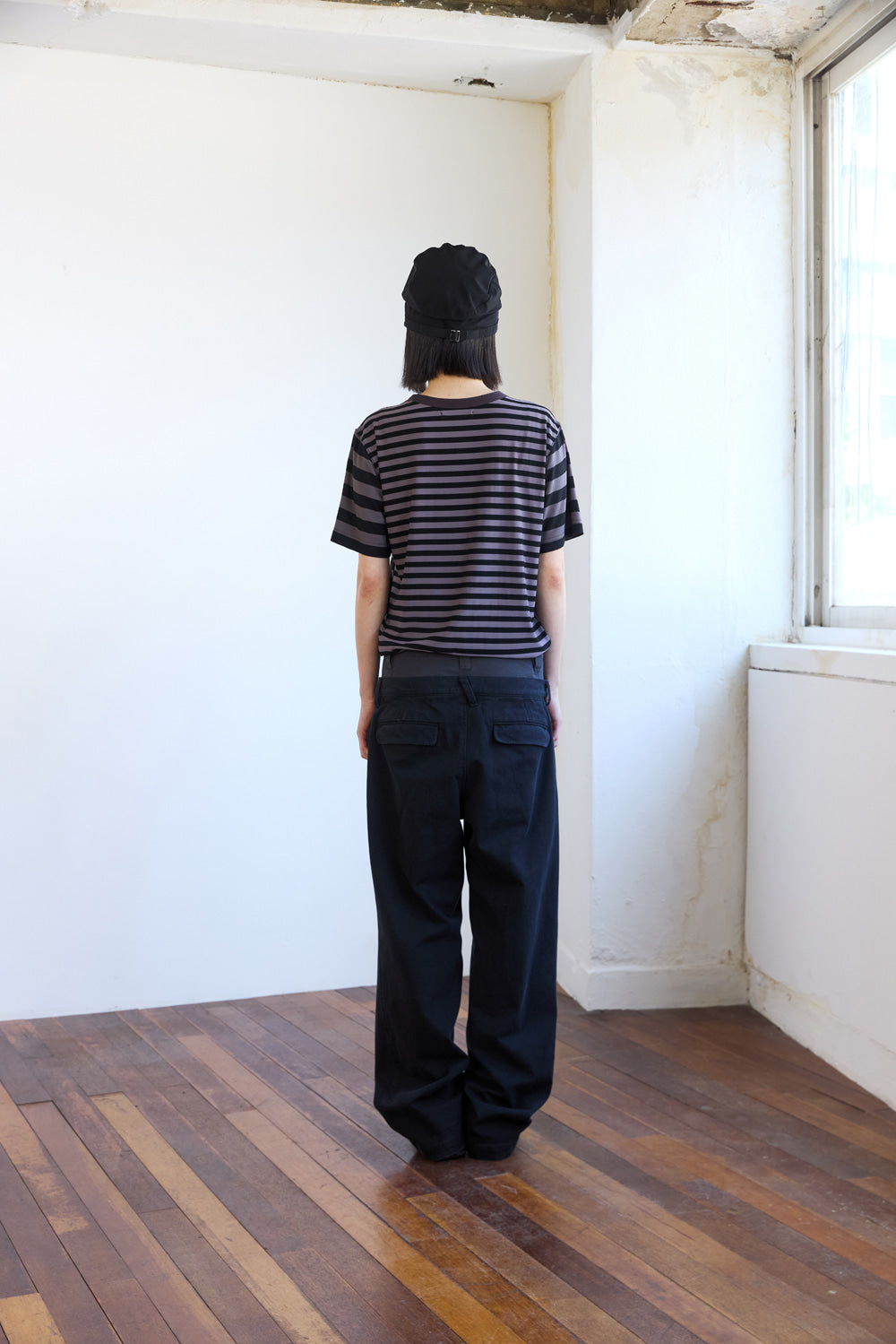 Hatchingroom - Double Waist Pants (Black) product image 12 | TRAB K-Fashion Australia