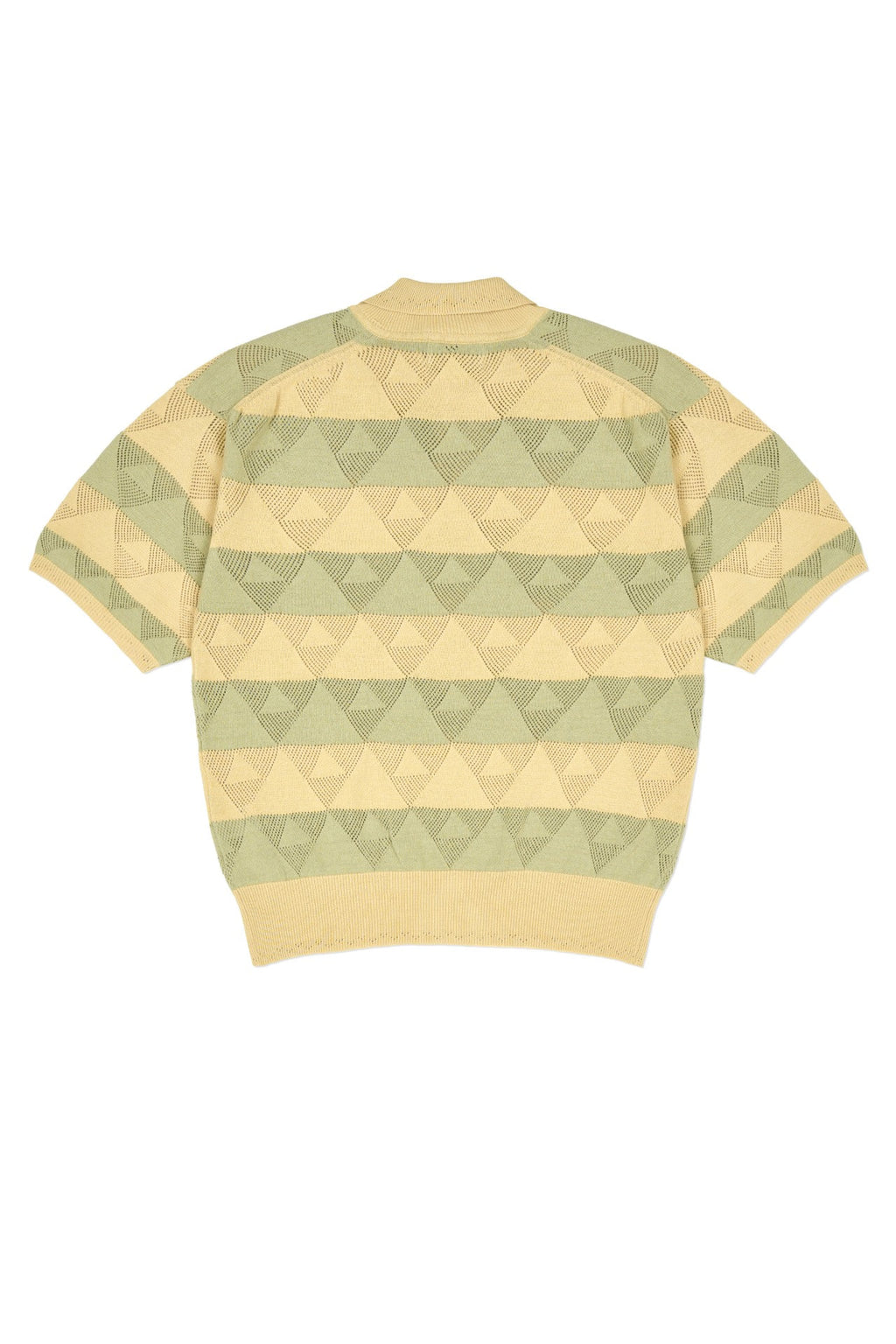 Ioedle - Split Stripe Short Sleeve Knit (Green) product image 4 | TRAB K-Fashion Australia