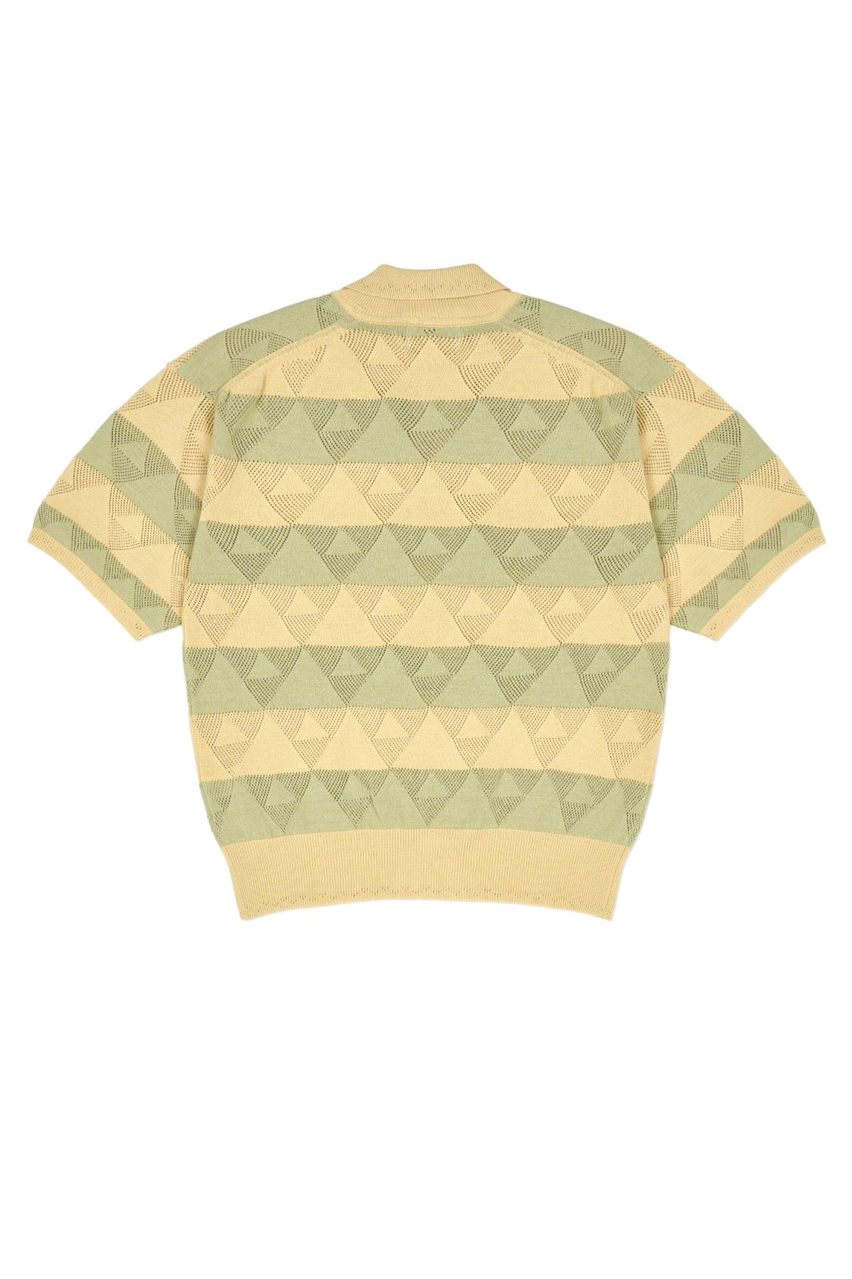 Ioedle - Split Stripe Short Sleeve Knit (Green) product image 4 | TRAB K-Fashion Australia