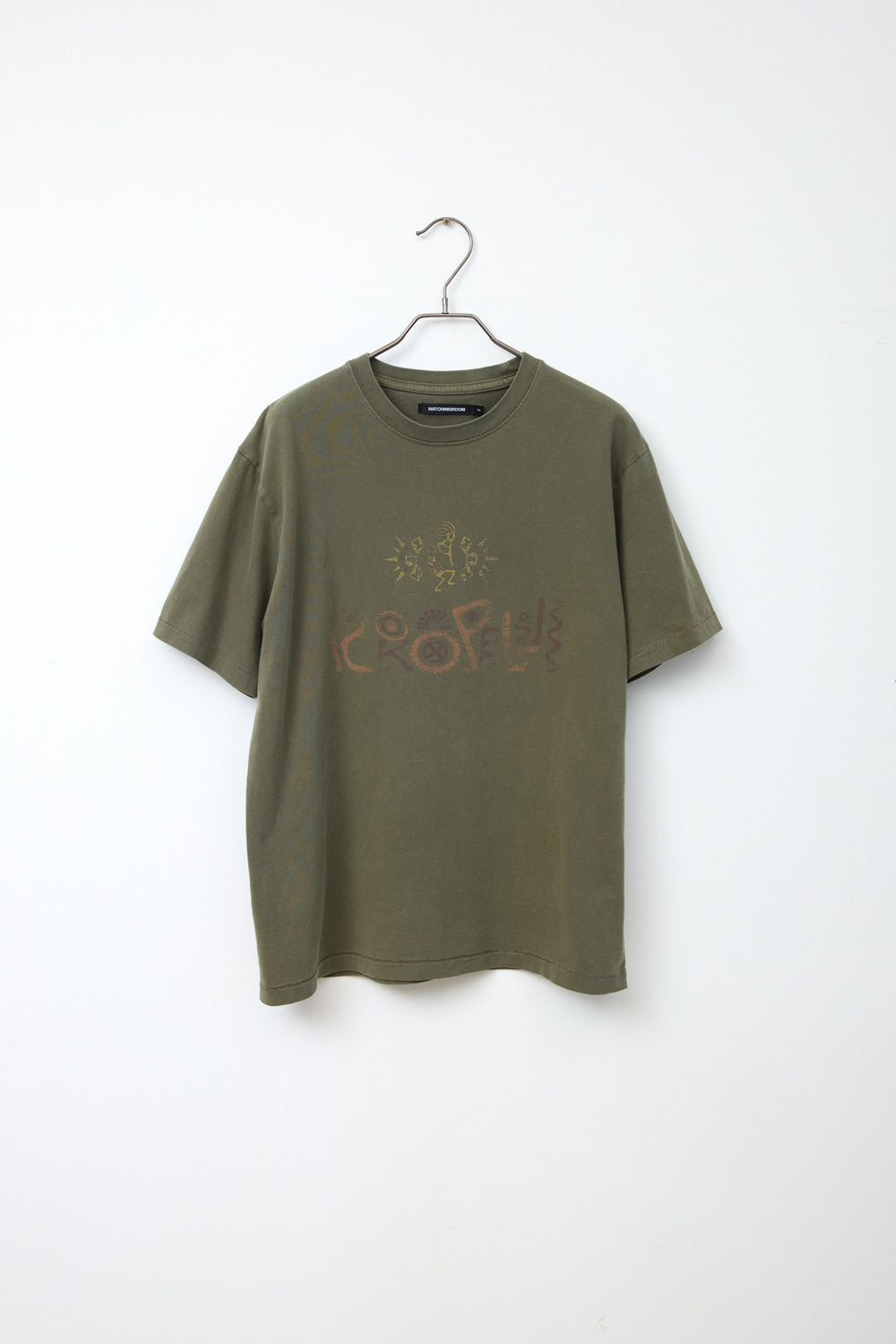 Hatchingroom - Kokopelli Tee (Dark Khaki) product image 1 | TRAB K-Fashion Australia