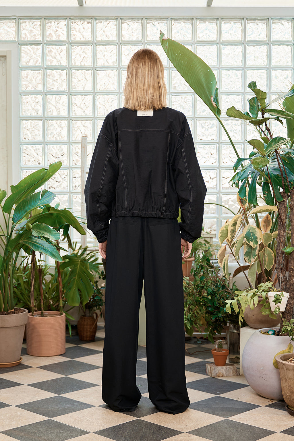 Matin Kim - Layered Point String Light Jumper (Black) product image 10 | TRAB K-Fashion Australia