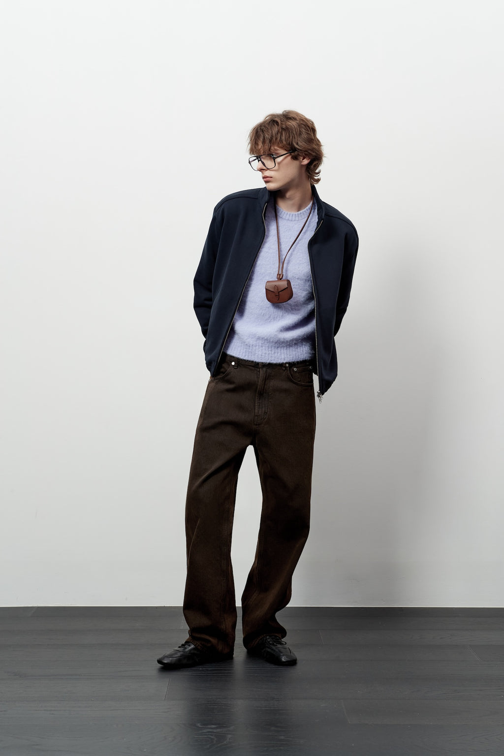 Stu - French Terry Jacket (Navy) product image 6 | TRAB K-Fashion Australia