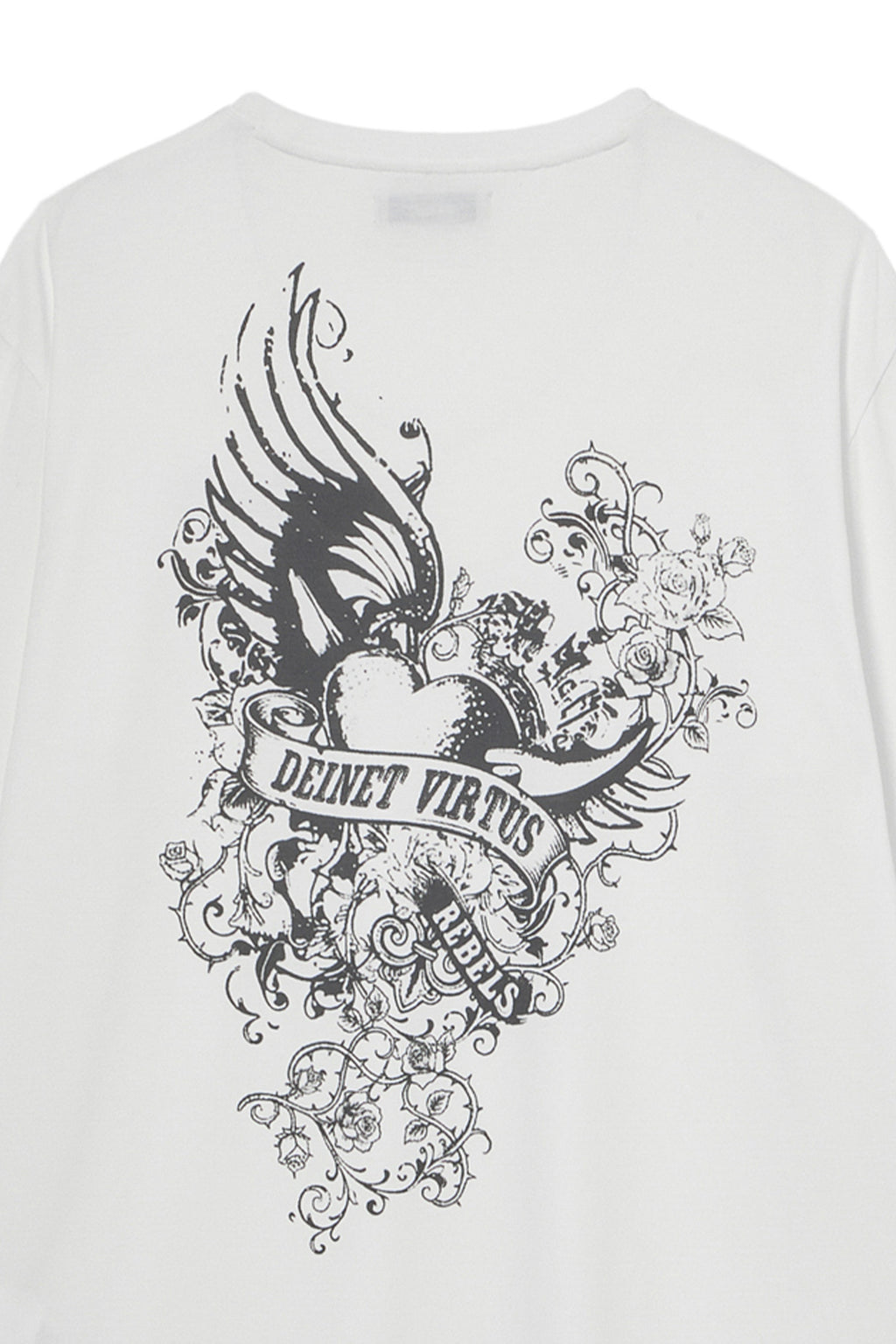 Deinet - Y2k Collage T-Shirt (White) product image 5 | TRAB K-Fashion Australia