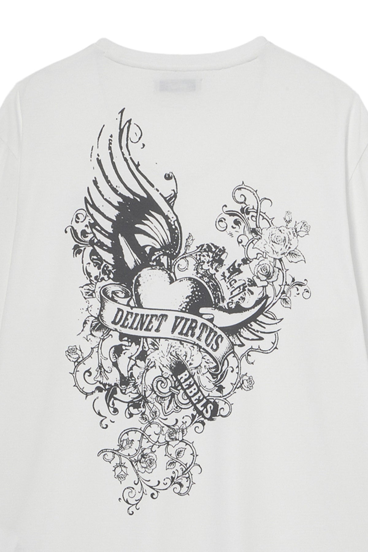 Deinet - Y2k Collage T-Shirt (White) product image 5 | TRAB K-Fashion Australia