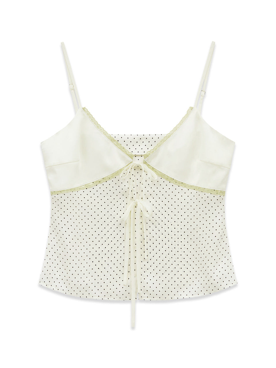 Margarin Fingers - Dot Lace Bustier (Cream) product image 2 | TRAB K-Fashion Australia