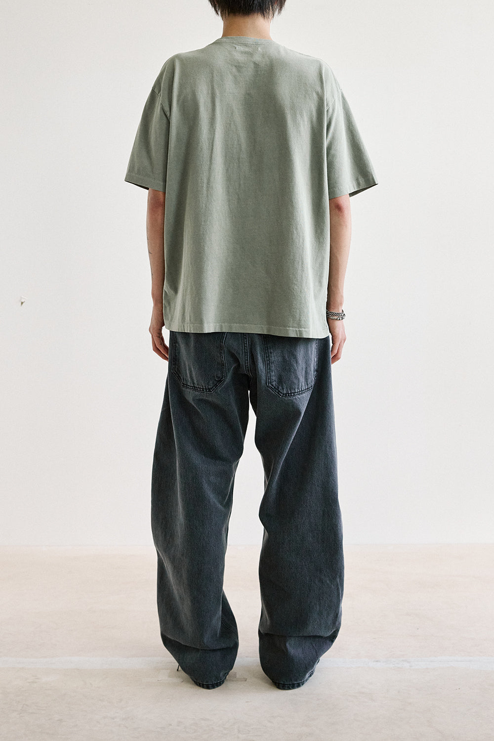 Hatchingroom - New Ghost Tee Over Dyed Vintage (Green) product image 5 | TRAB K-Fashion Australia