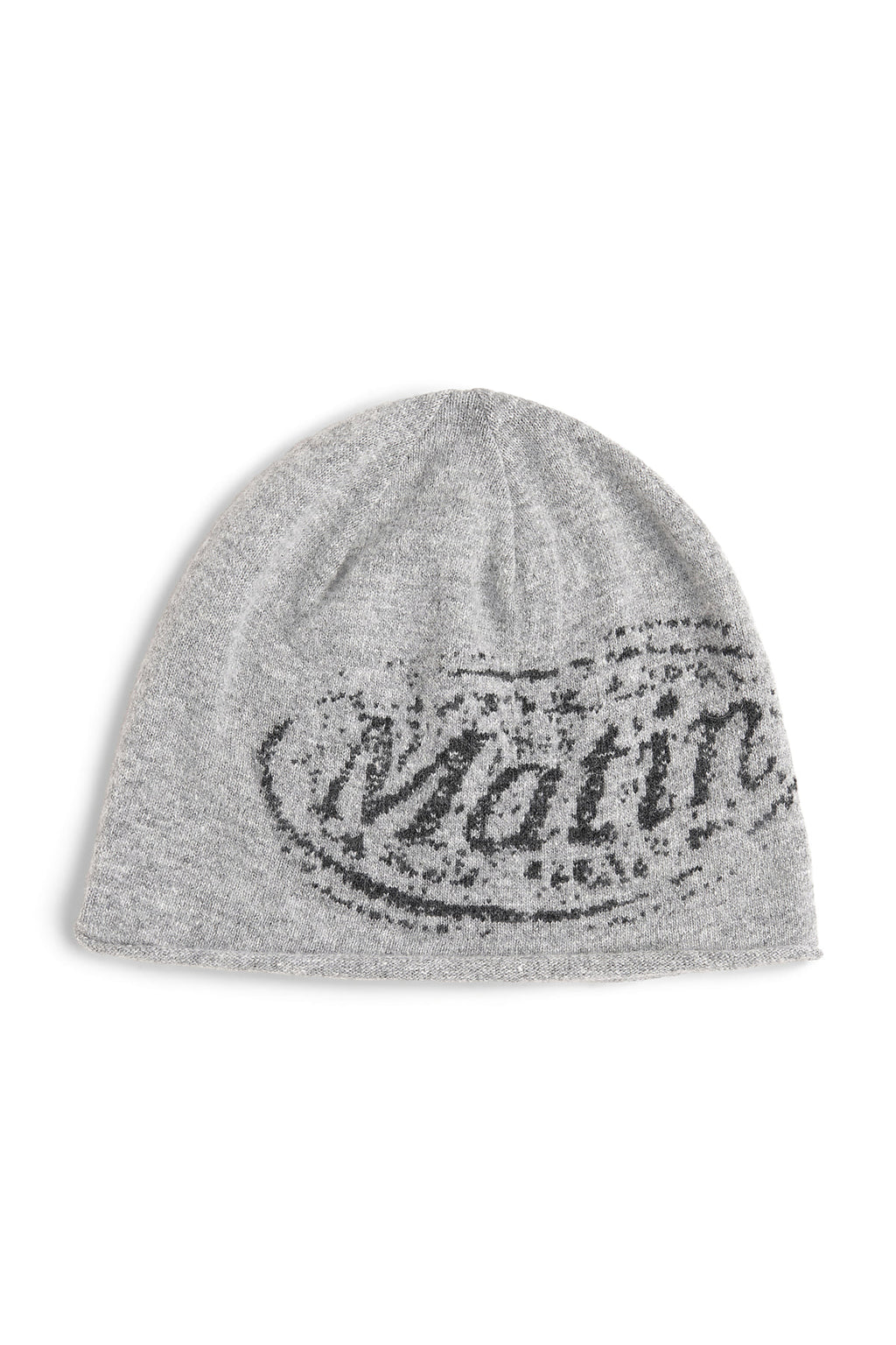 Matin Kim - Matin Stamp Beanie (Grey) product image 1 | TRAB K-Fashion Australia