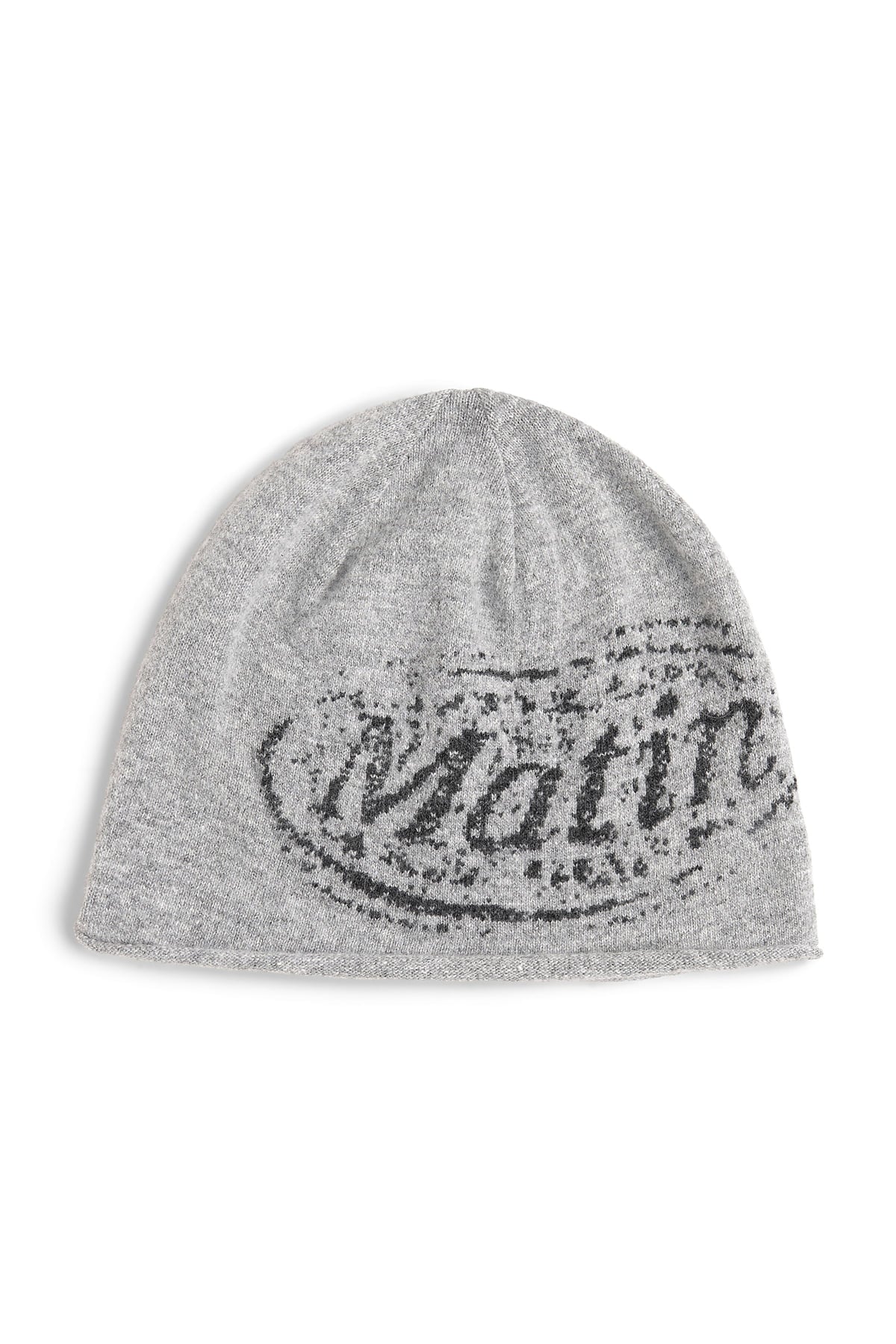 Matin Kim - Matin Stamp Beanie (Grey) product image 1 | TRAB K-Fashion Australia