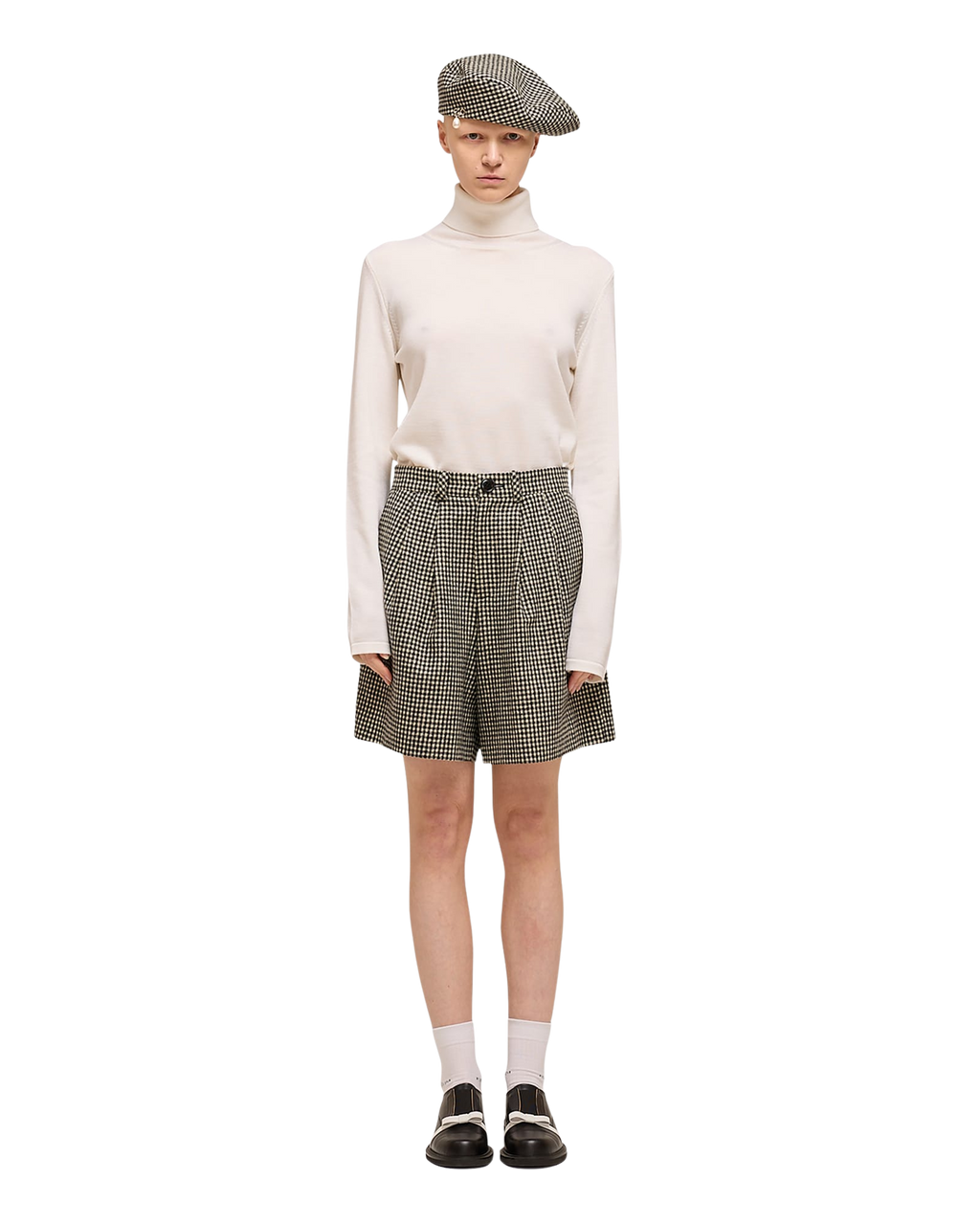 Kimhe Kim - Turtle Neck Sweater (Ivory) product image 1 | TRAB K-Fashion Australia