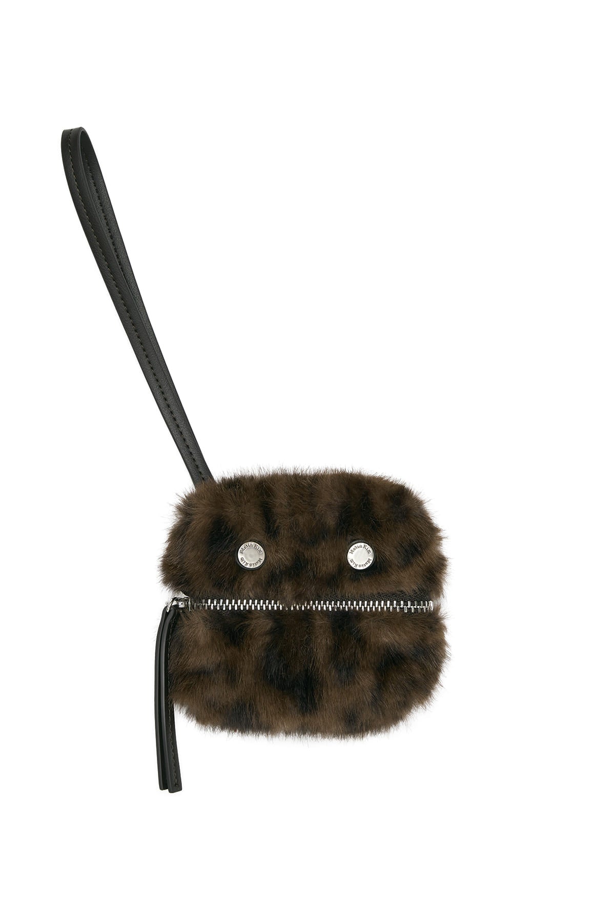 Matin Kim - Leopard Mini Pouch (Brown) product image 1 | TRAB K-Fashion Australia