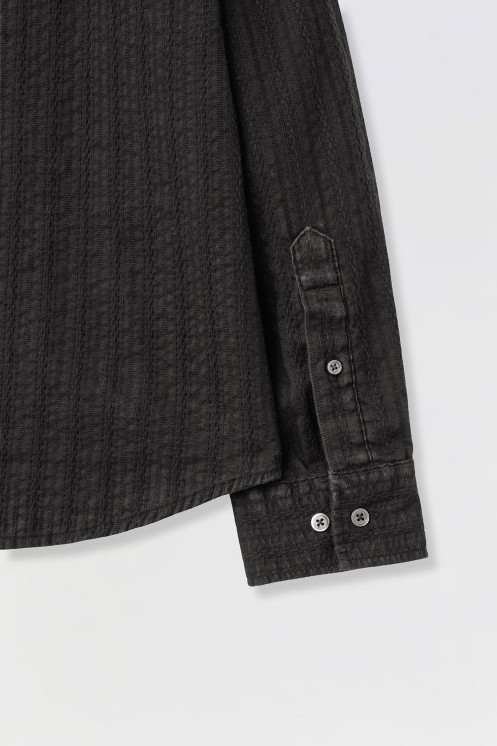 Hatchingroom - Crochet Shirt (Bleached Black) product image 6 | TRAB K-Fashion Australia