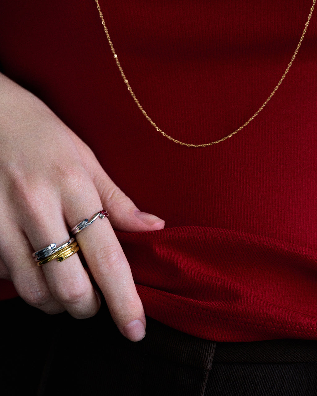 Numbering - Coil Stack Ring #8401 product image 2 | TRAB K-Fashion Australia