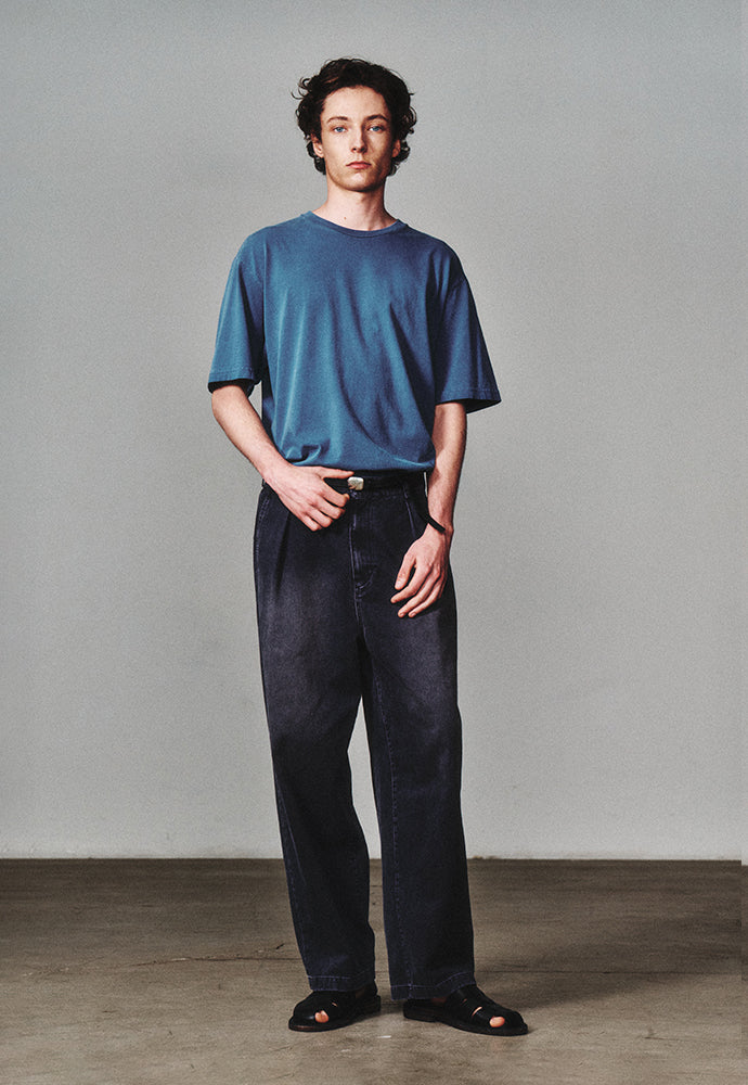 Art if acts - Garment Dyed T-Shirt (Dusty Blue) product image 4 | TRAB K-Fashion Australia