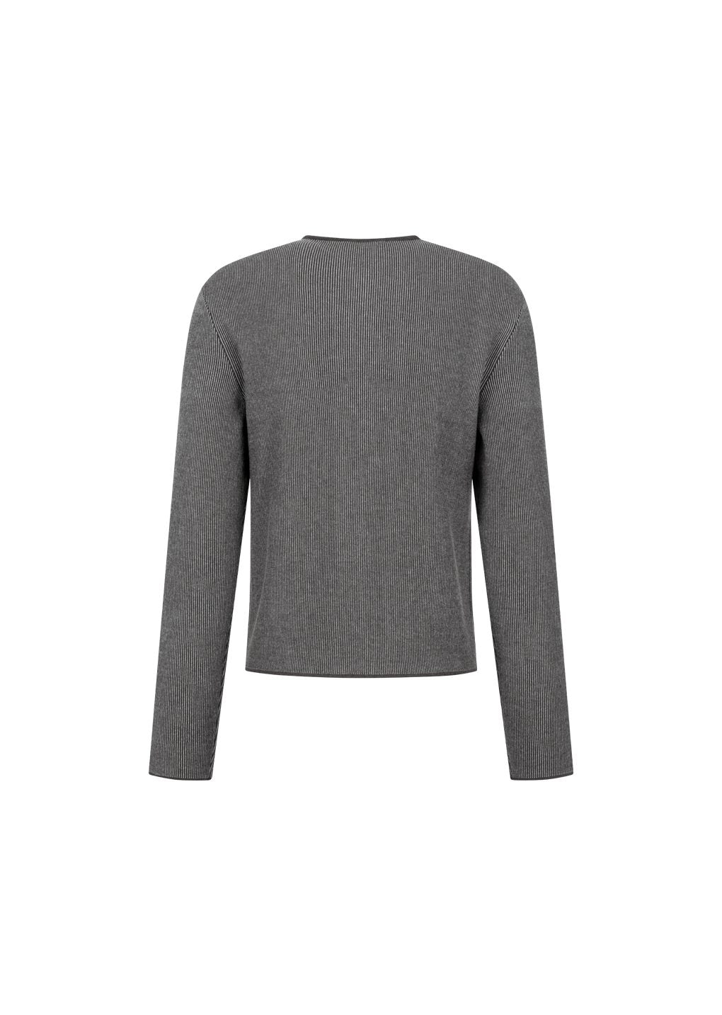 Amomento - Stripe button up cardigan (Brown) product image 8 | TRAB K-Fashion Australia