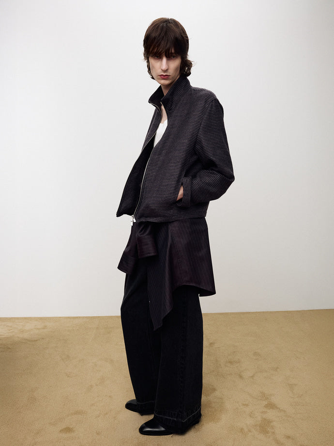 Tonywack - Wide-Leg Denim Jeans (Faded Black) product image 6 | TRAB K-Fashion Australia