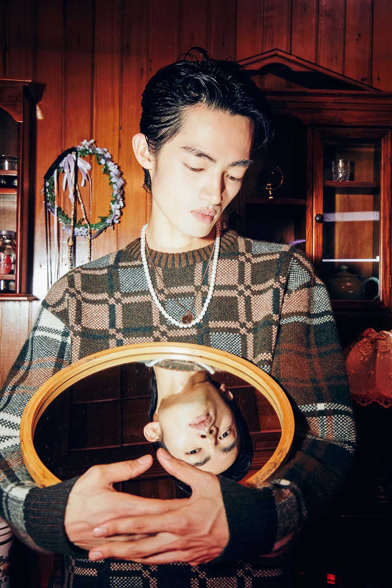 Ioedle - Checked Knit Pullover (OC) product image 18 | TRAB K-Fashion Australia