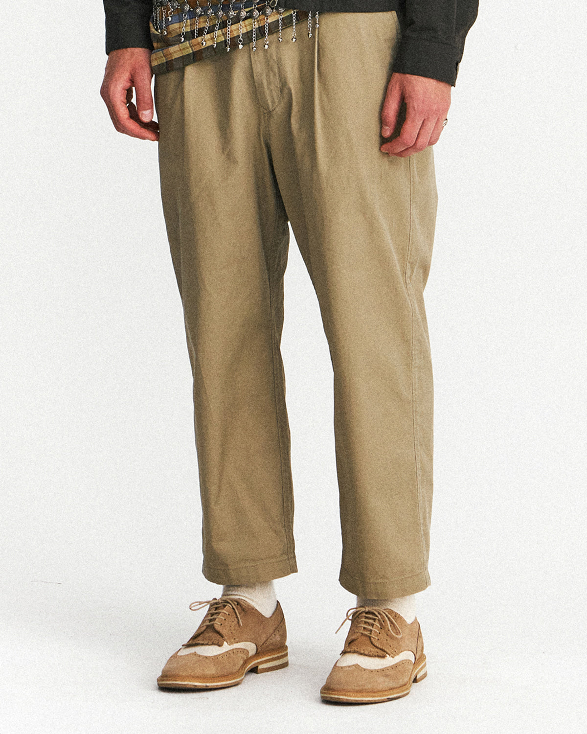 Eastlogue - Gent Pleat Pants (Sand) product image 3 | TRAB K-Fashion Australia
