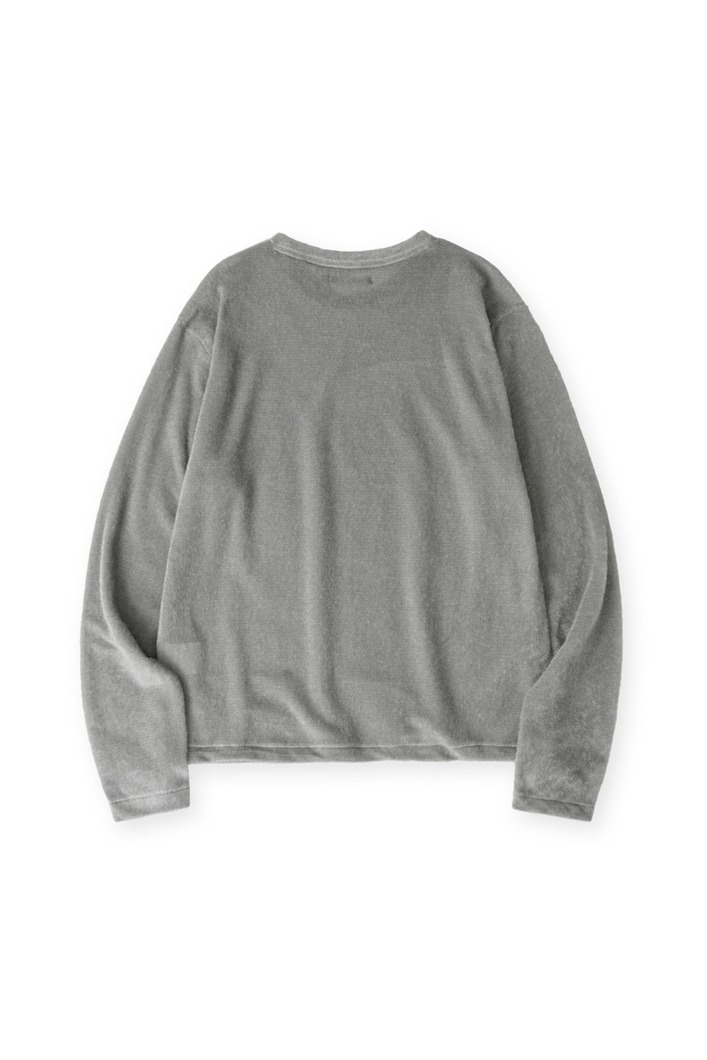 Hatchingroom - Fuzzy Mesh Tee Light (Grey) product image 2 | TRAB K-Fashion Australia