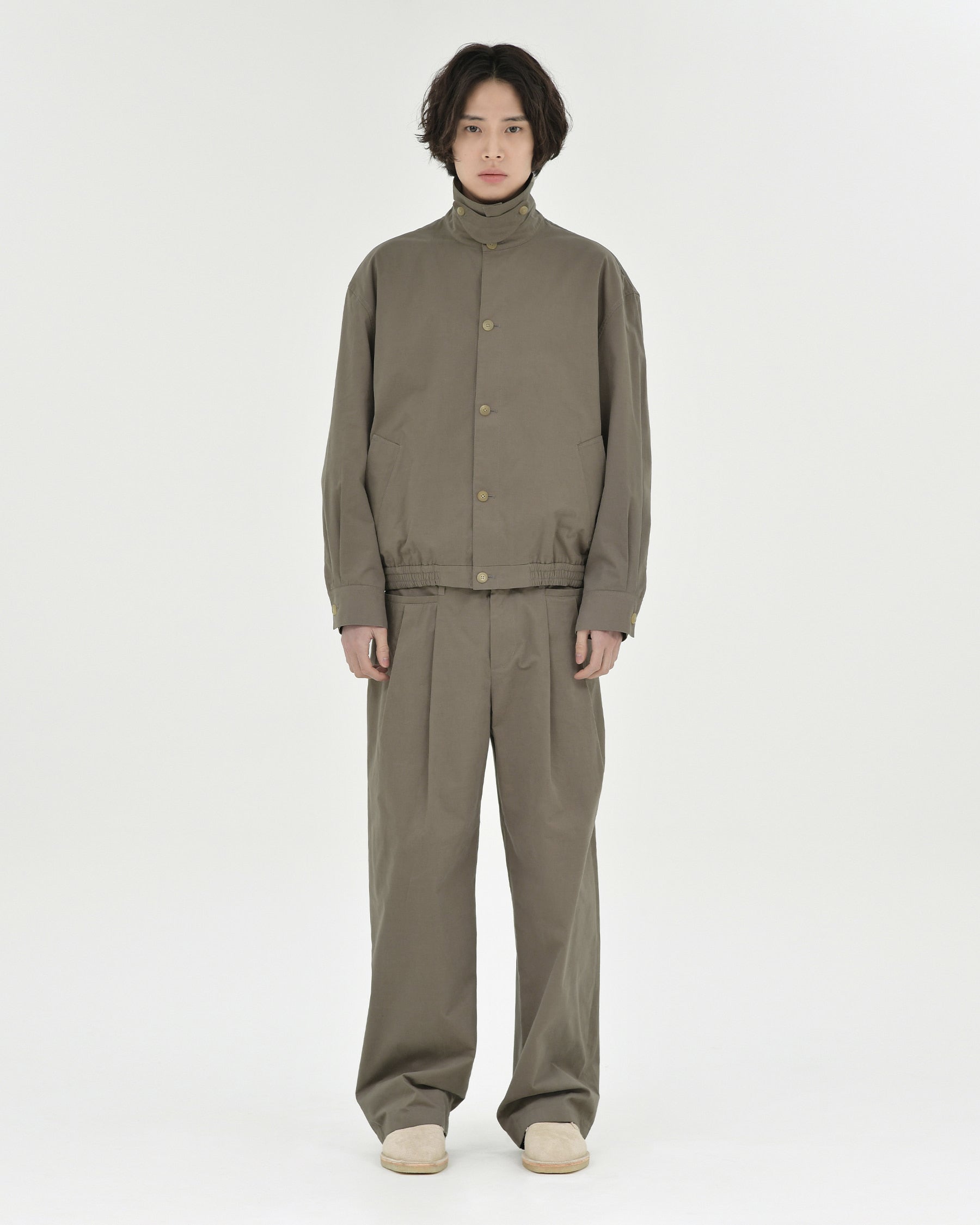 Brownyard - Shirt Blouson (Brown) product image 4 | TRAB K-Fashion Australia