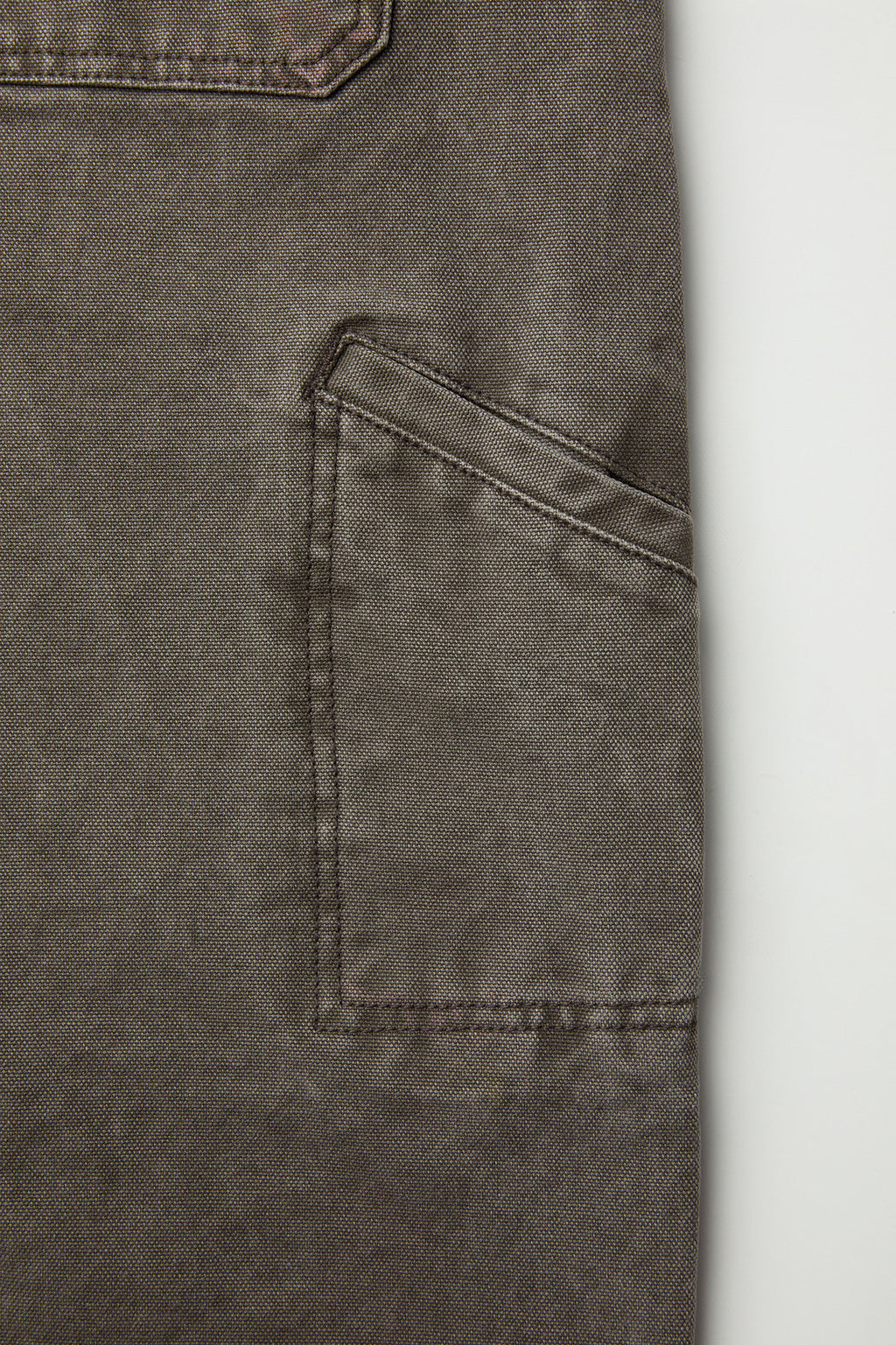Coor - Over Dyed Bermuda Double Knee Pants (Washed Khaki) product image 6 | TRAB K-Fashion Australia