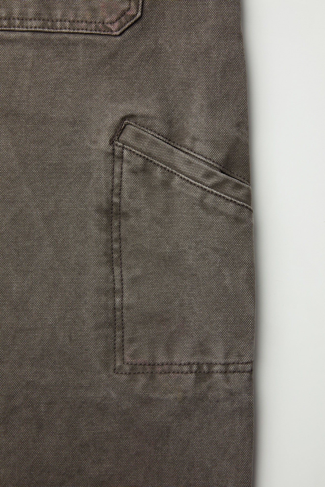 Coor - Over Dyed Bermuda Double Knee Pants (Washed Khaki) product image 6 | TRAB K-Fashion Australia