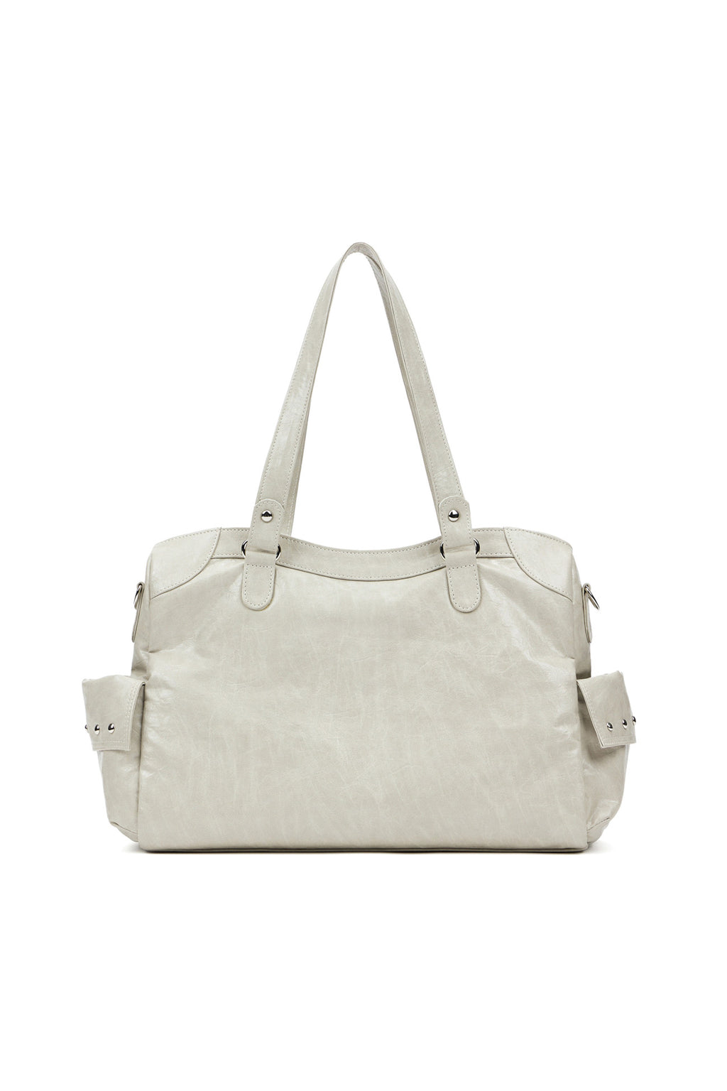 Deinet - Stud Pocket Big Bag (Ash Beige) product image 3 | TRAB K-Fashion Australia