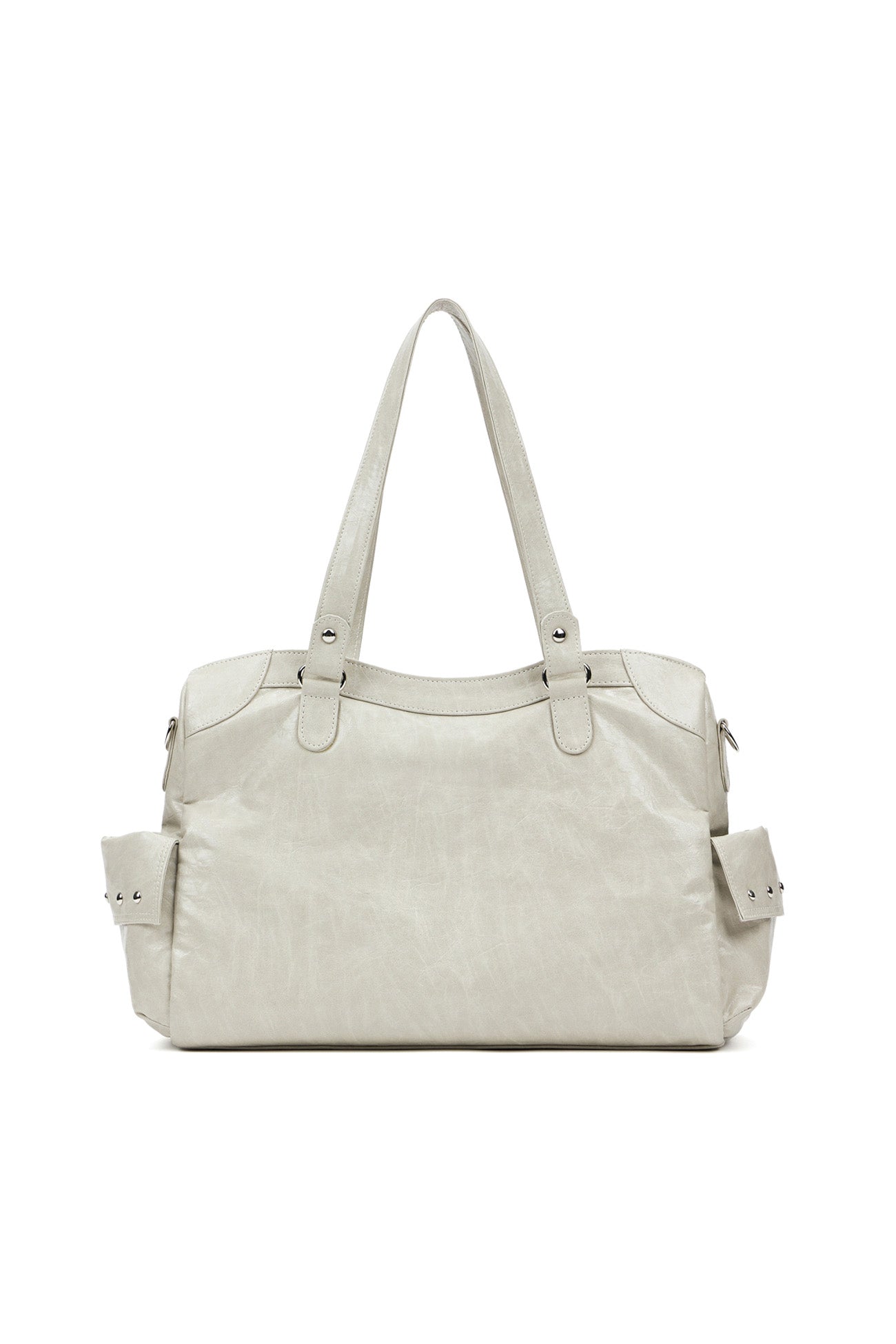 Deinet - Stud Pocket Big Bag (Ash Beige) product image 3 | TRAB K-Fashion Australia