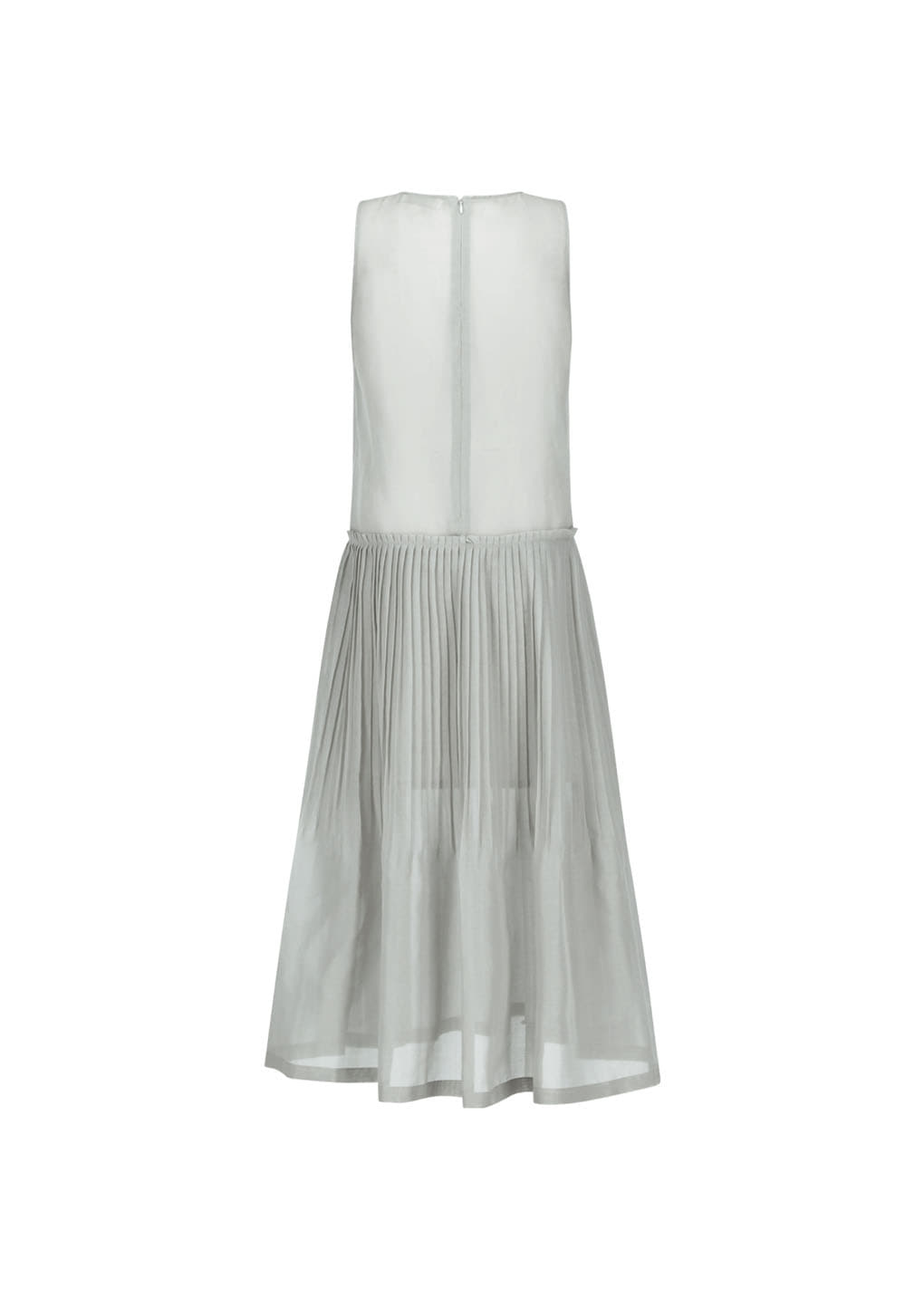 Amomento - Pleated Sleeveless Dress (Grey) product image 6 | TRAB K-Fashion Australia