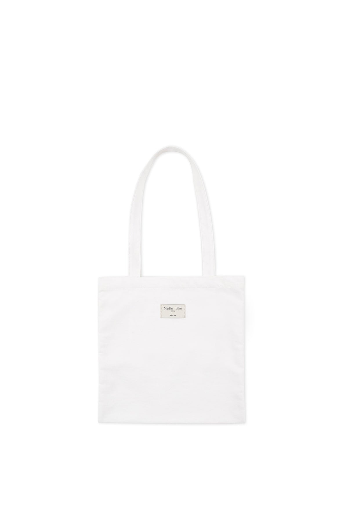 Matin Kim - [Pre-Order – Ships July 1] Artist Project Matin Kim X Daniel Oh Eco Bag (White) product image 2 | TRAB K-Fashion Australia