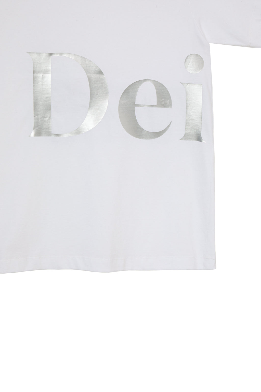Deinet - Silver Logo T-Shirt (White) product image 12 | TRAB K-Fashion Australia