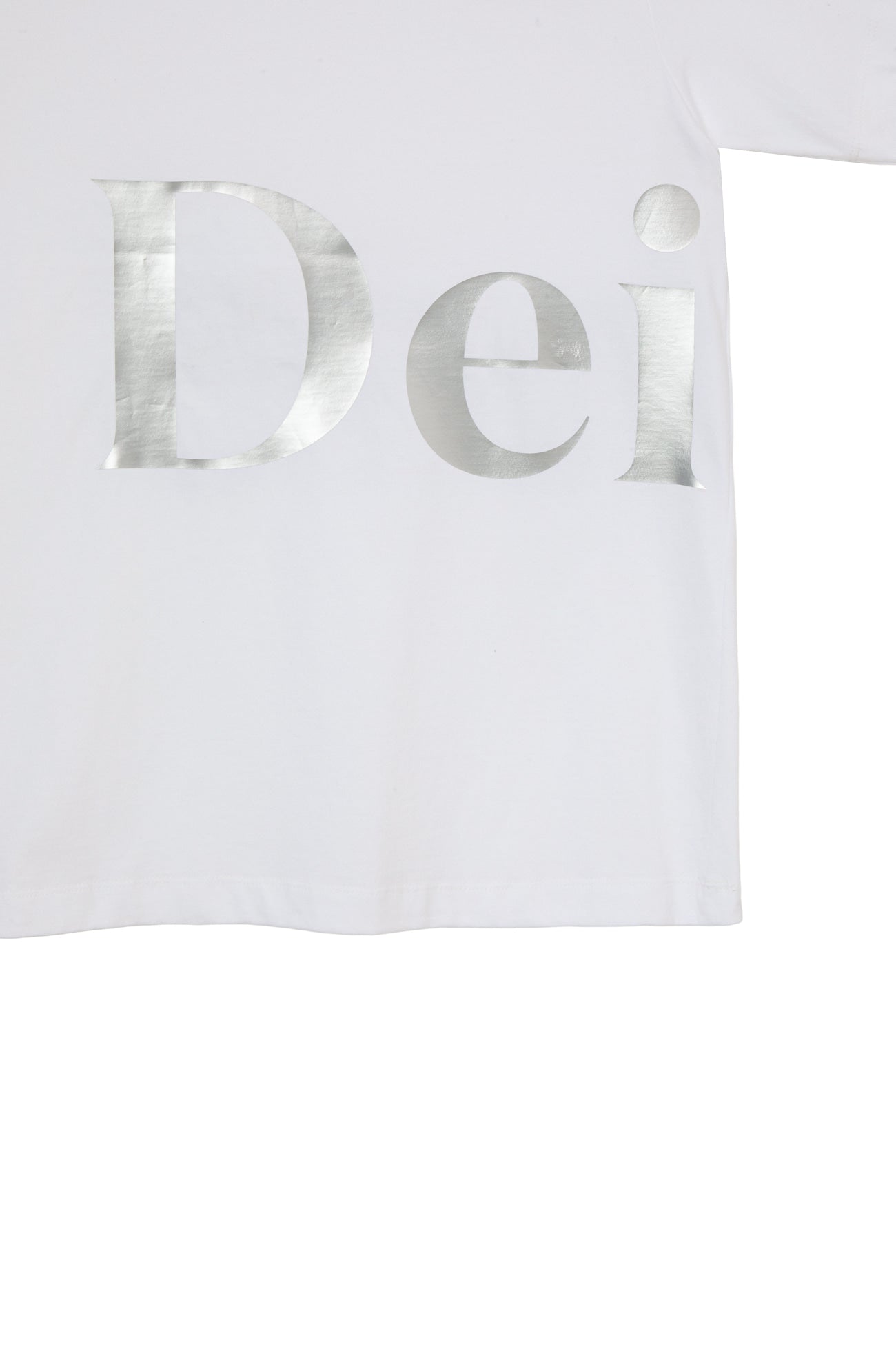 Deinet - Silver Logo T-Shirt (White) product image 12 | TRAB K-Fashion Australia