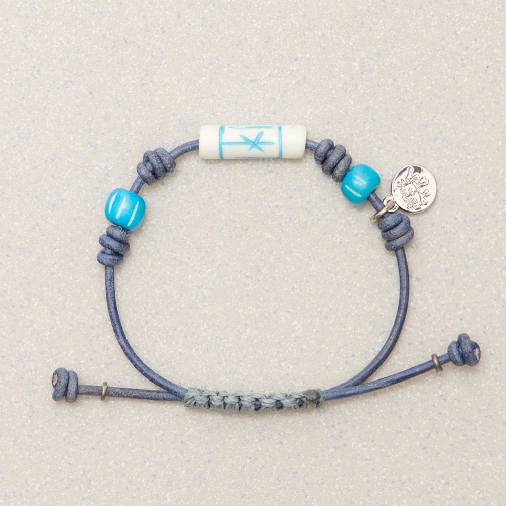Towtow Archive - Praying Bracelet Poetry (Blue) product image 1 | TRAB K-Fashion Australia