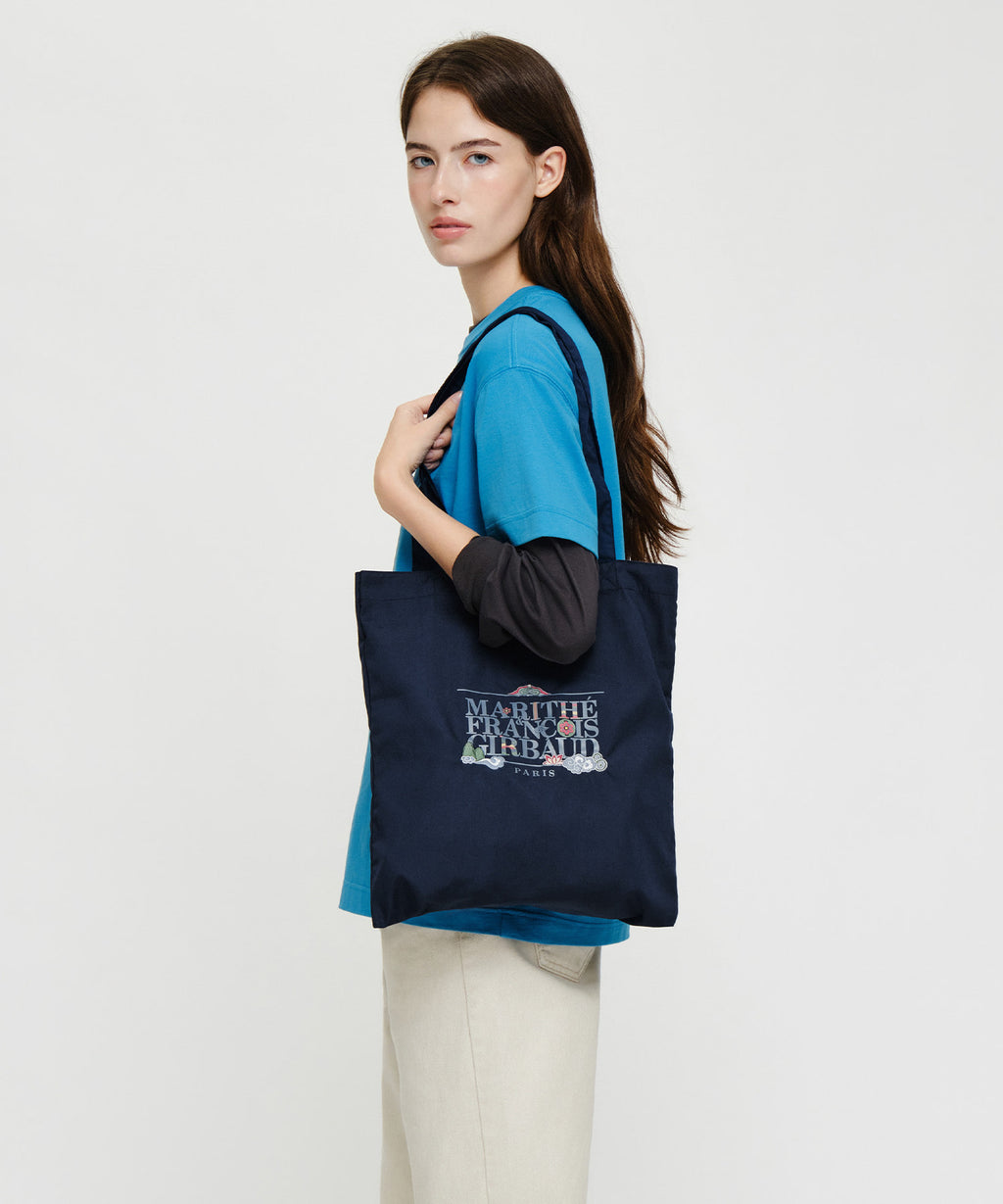 Marithe & Francois Girbaud - Seoul Exclusive Classic Eco Bag (Navy) product image 5 | TRAB K-Fashion Australia