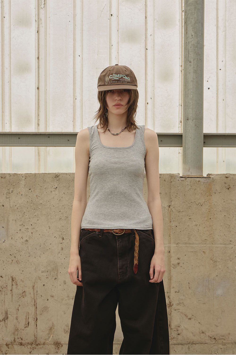 Hatchingroom - Camporo Cap (Brown) product image 10 | TRAB K-Fashion Australia