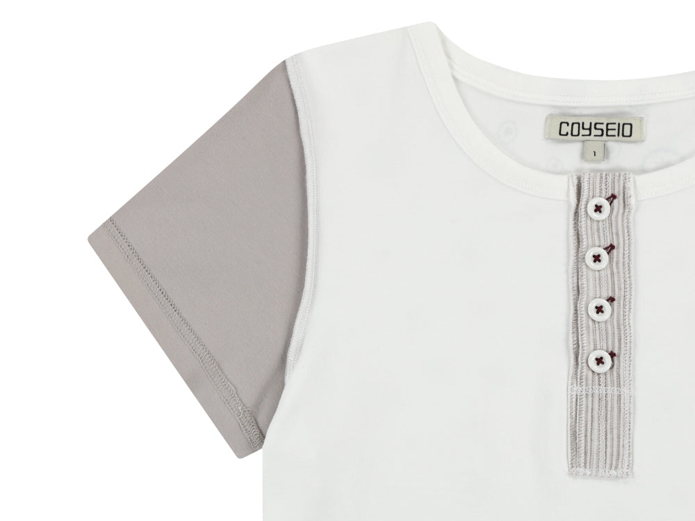 Coyseio - Dudu Reverse T-Shirt (White) product image 15 | TRAB K-Fashion Australia