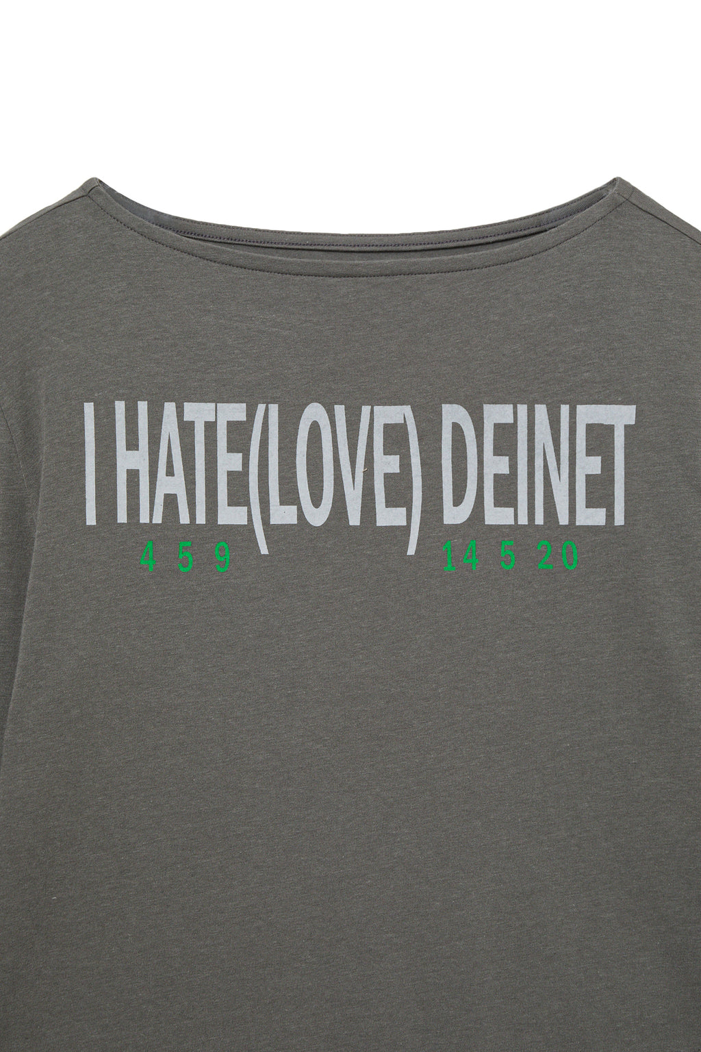 Deinet - I Hate Long Sleeve (Charcoal) product image 3 | TRAB K-Fashion Australia