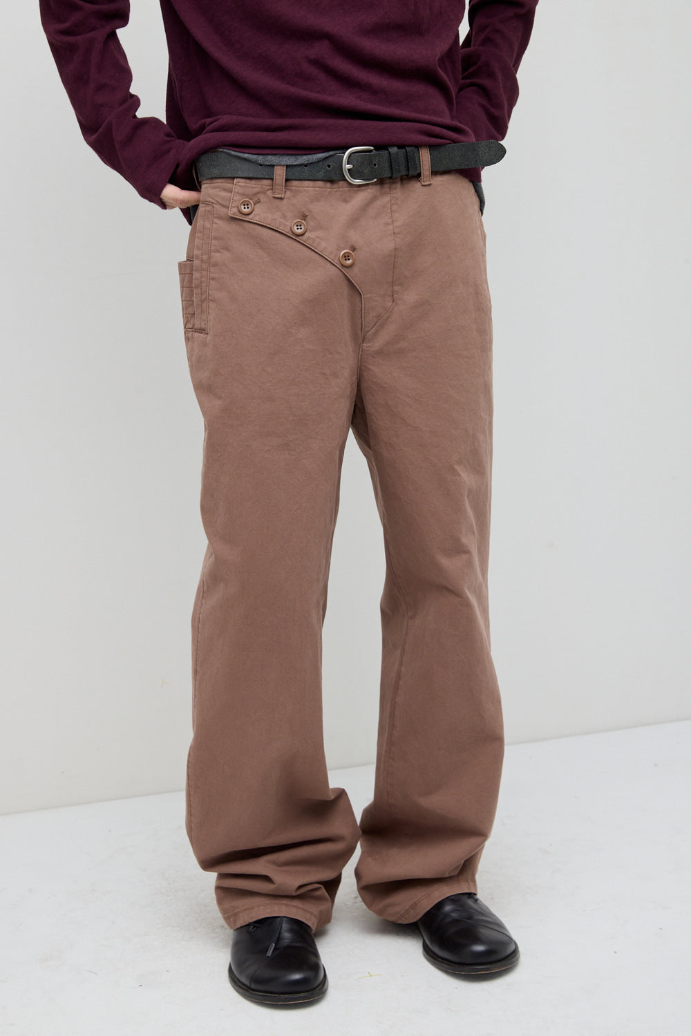 Hatchingroom - Flap Trousers Rose (Brown) product image 10 | TRAB K-Fashion Australia