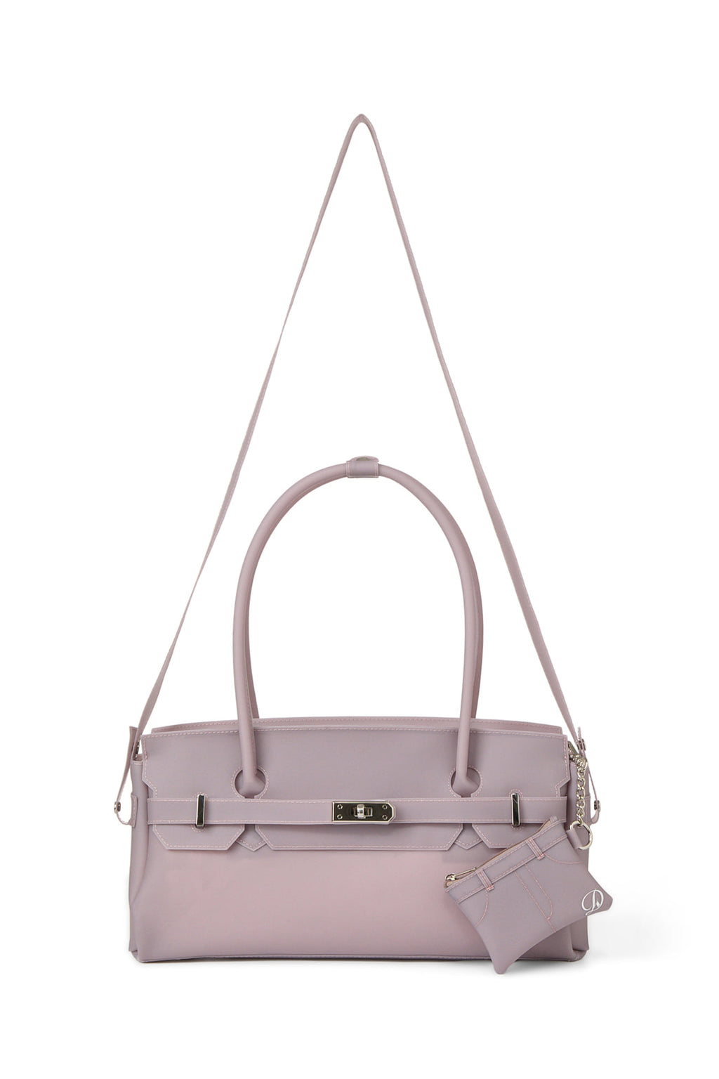 Deinet - [free Card Wallet] Jelly Two-Way Bag (Grey) product image 5 | TRAB K-Fashion Australia