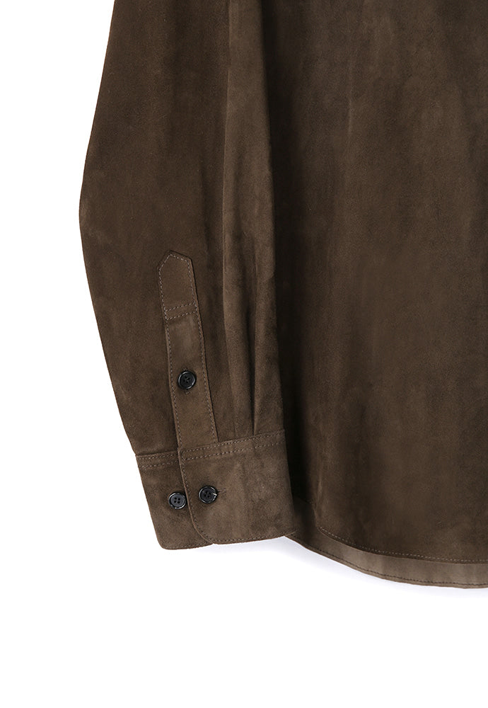 Art if acts - Goat Suede Shirt (Whiskey) product image 11 | TRAB K-Fashion Australia