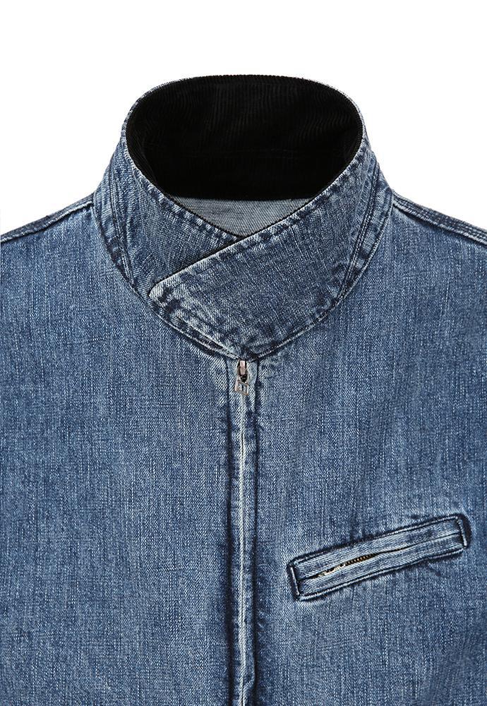 Art if acts - Marina Denim Work Jacket (Mid Blue) product image 8 | TRAB K-Fashion Australia