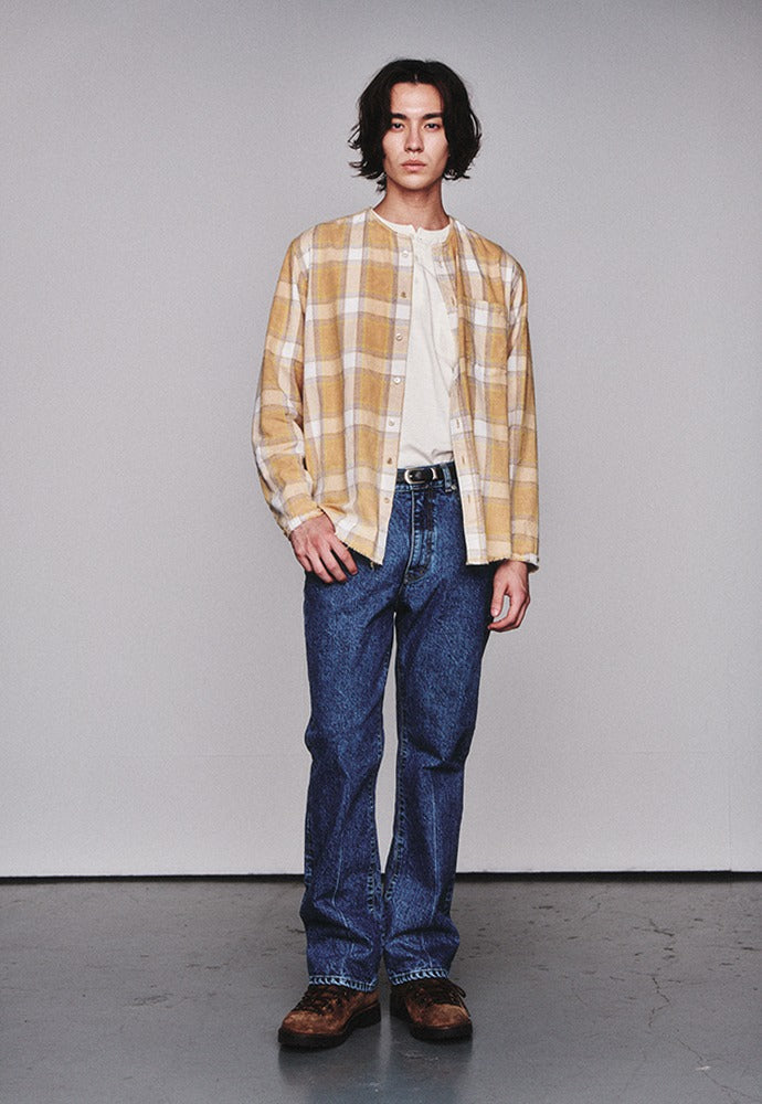 Art if acts - Regular Flare Jeans (Mid Blue) product image 1 | TRAB K-Fashion Australia