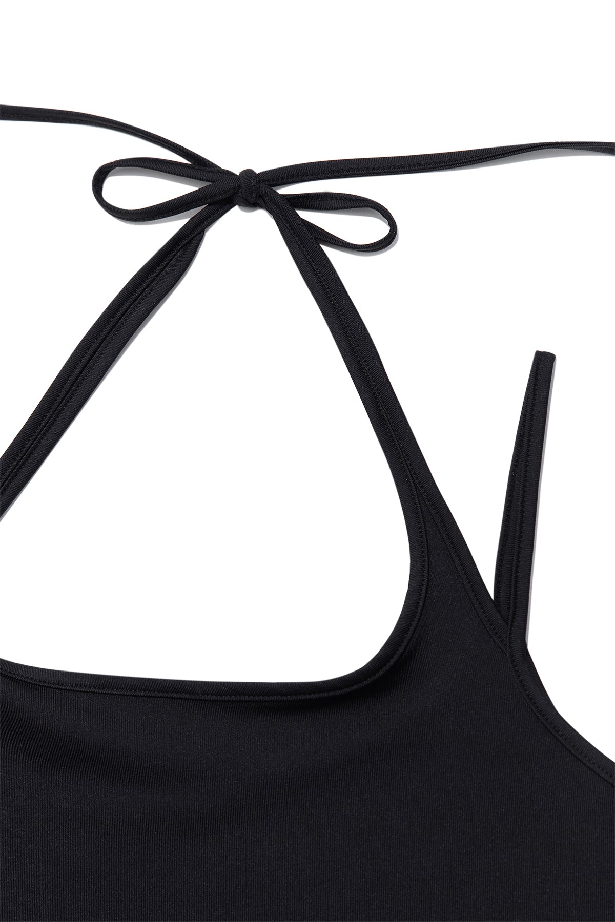 Matin Kim - String Halter Neck Tank Top (Black) product image 3 | TRAB K-Fashion Australia