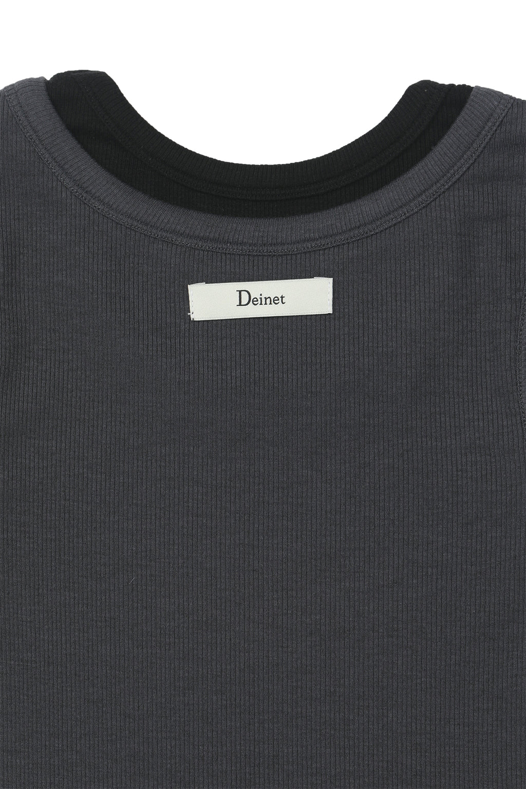 Deinet - D-Contrast T-Shirt (Charcoal) product image 5 | TRAB K-Fashion Australia