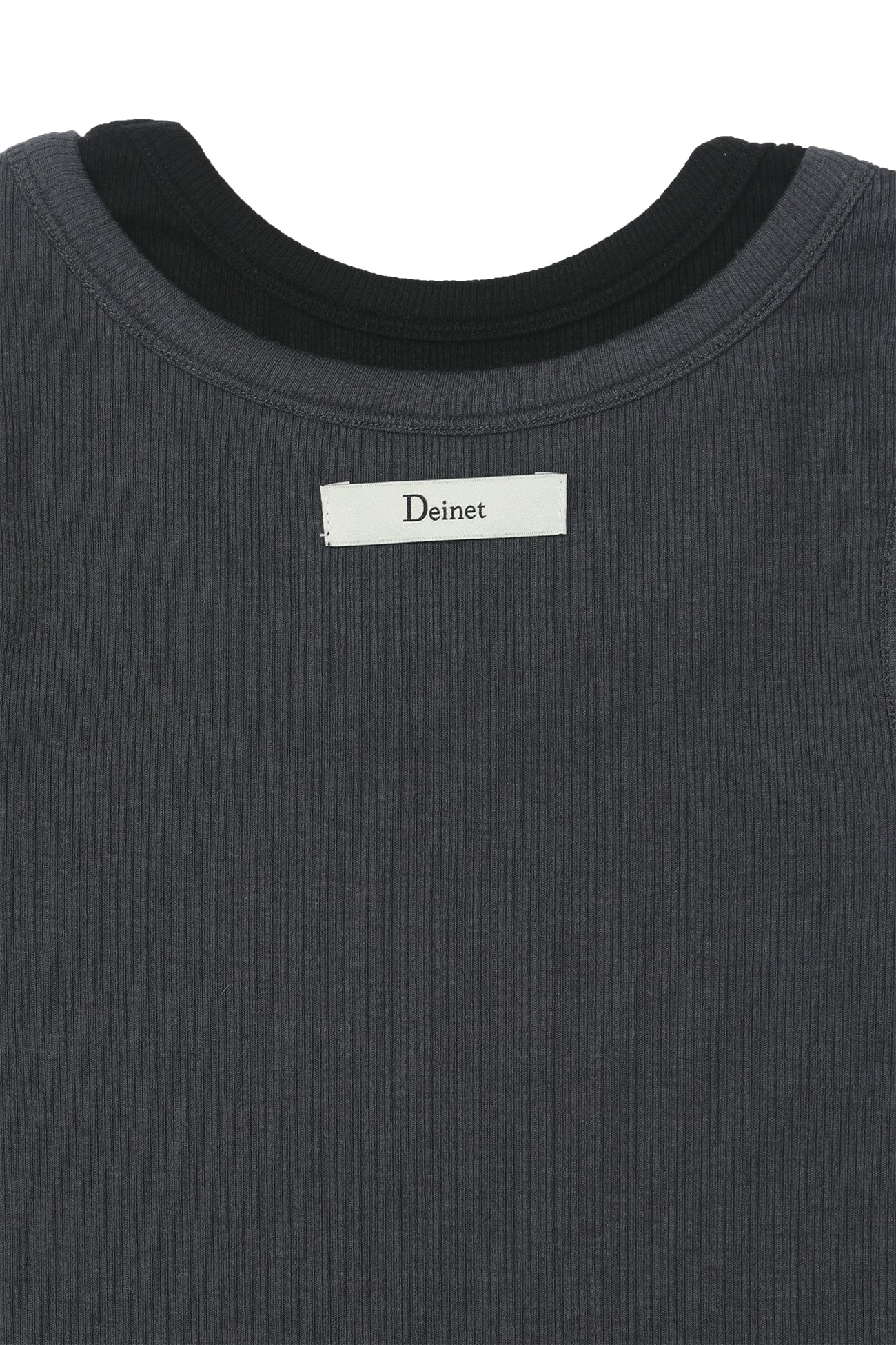 Deinet - D-Contrast T-Shirt (Charcoal) product image 5 | TRAB K-Fashion Australia