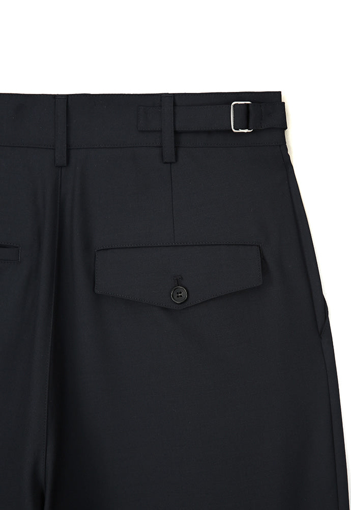 Art if acts - Wool Side Two Tuck Pants (Dark Navy) product image 13 | TRAB K-Fashion Australia