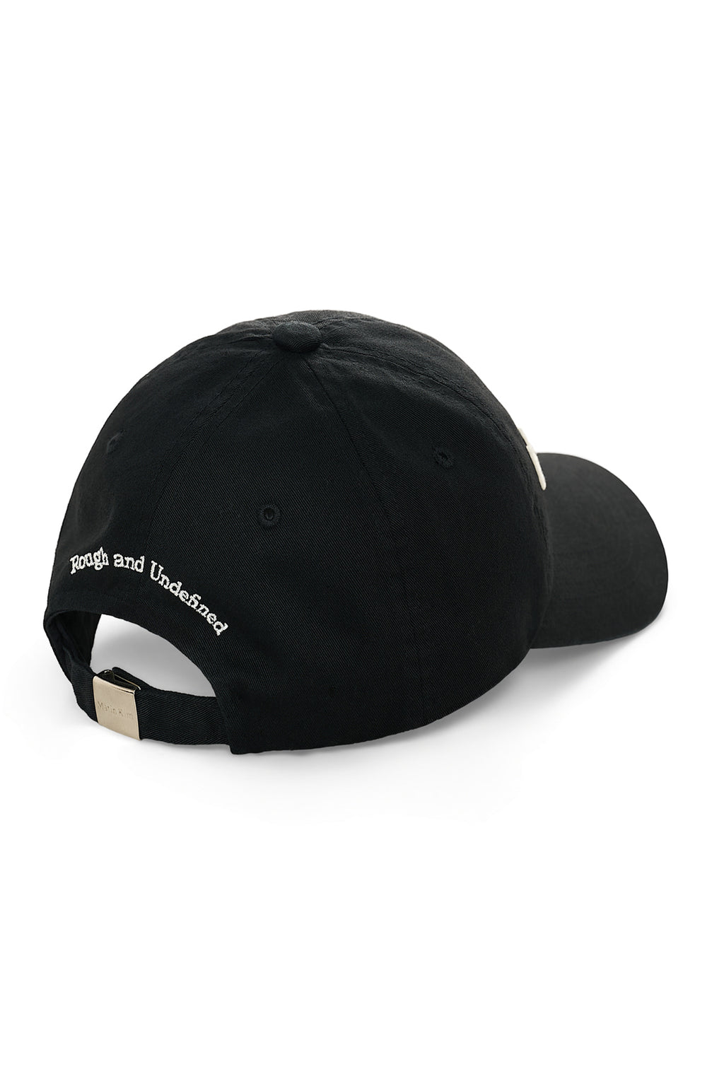 Matin Kim - Applique Felt Logo Ball Cap (Black) product image 4 | TRAB K-Fashion Australia