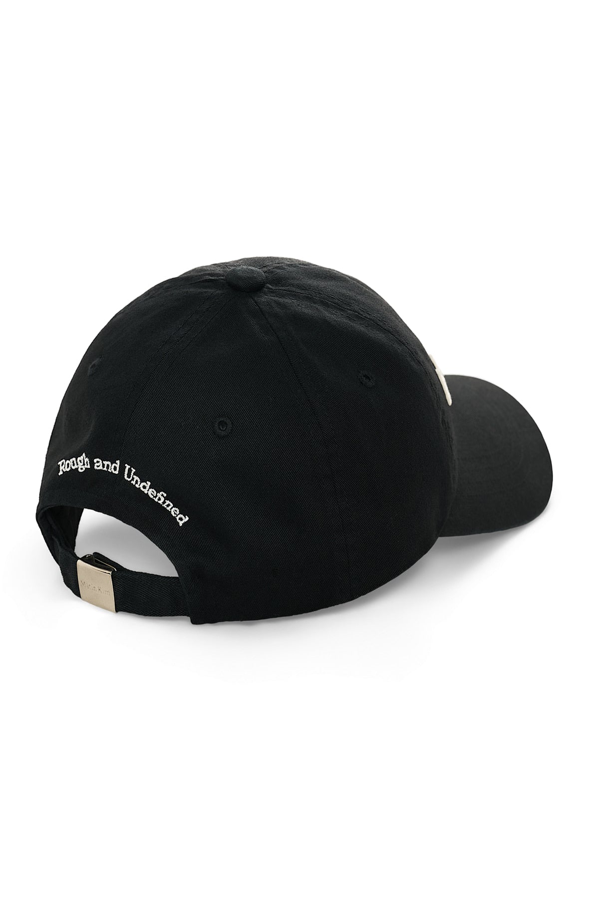 Matin Kim - Applique Felt Logo Ball Cap (Black) product image 4 | TRAB K-Fashion Australia