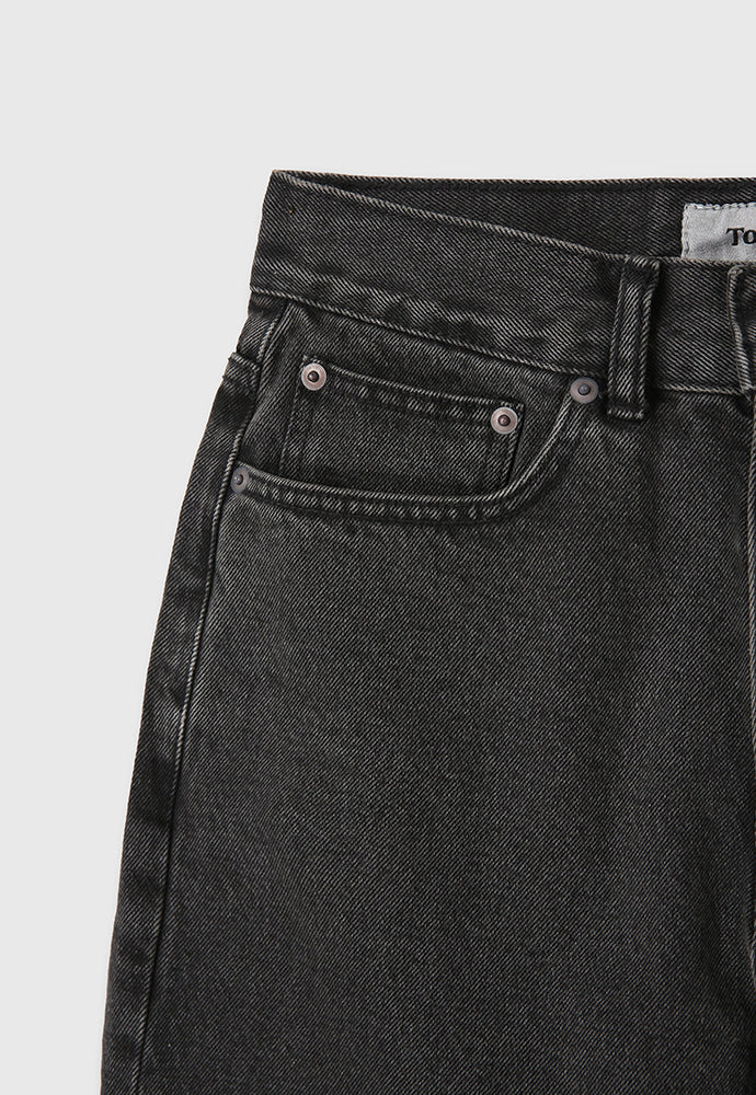 Tonywack - Loose-Fit Flared Denim Jeans (Faded Carbon) product image 10 | TRAB K-Fashion Australia
