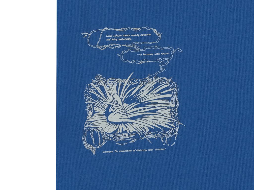 San San Gear - Cyclarian T-Shirt (Blue) product image 11 | TRAB K-Fashion Australia