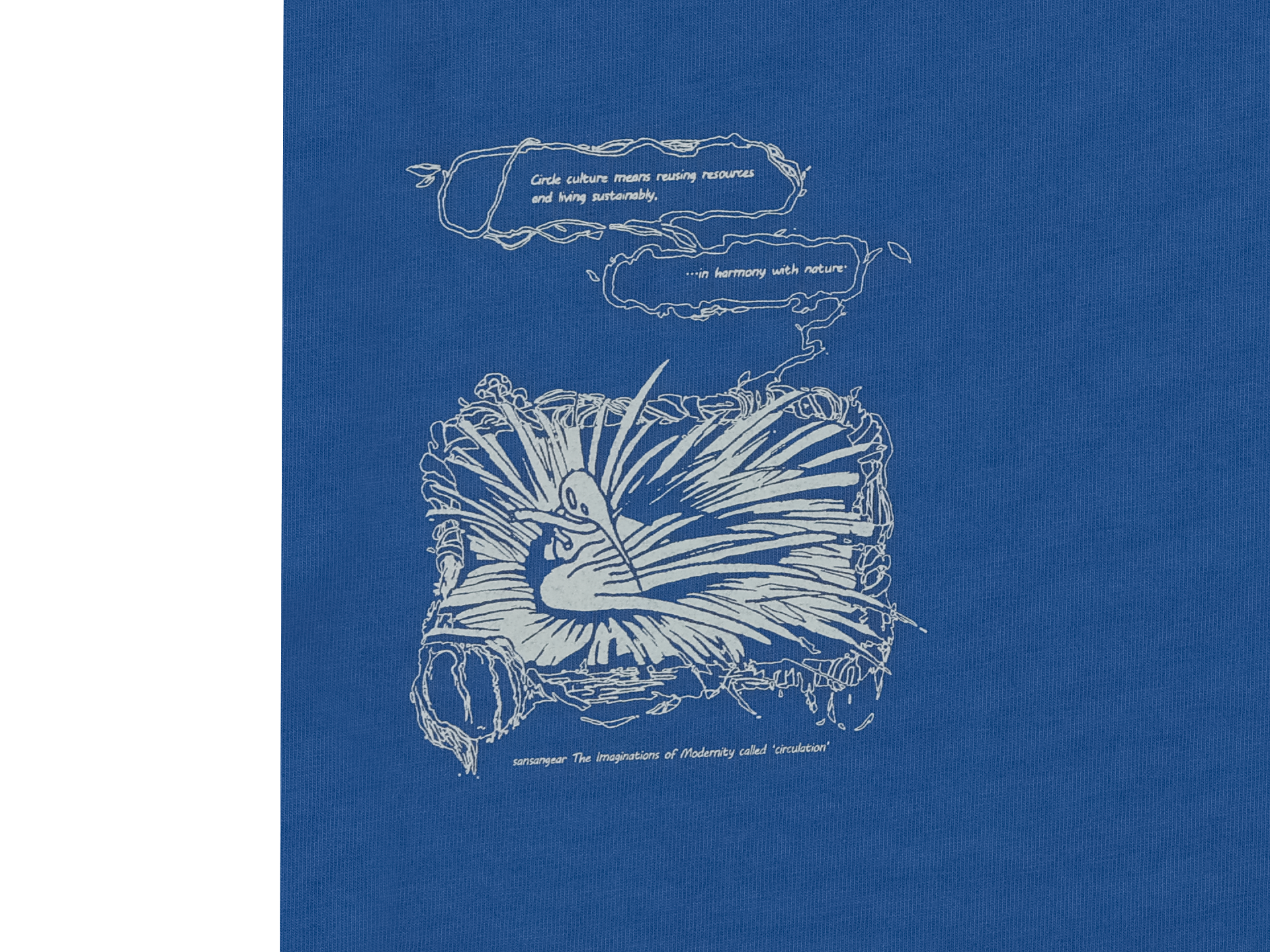 San San Gear - Cyclarian T-Shirt (Blue) product image 11 | TRAB K-Fashion Australia